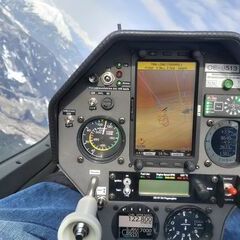 Flugwegposition um 09:45:45: Aufgenommen in der Nähe von Gemeinde Navis, Navis, Österreich in 2666 Meter